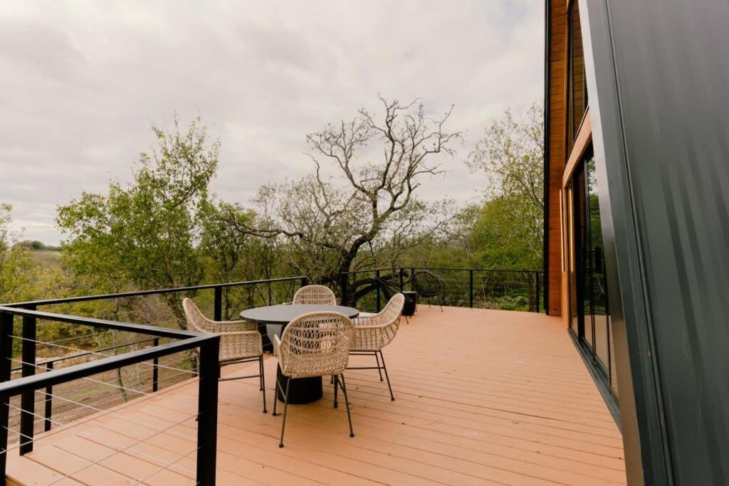 The Pedernales A-Frame Villa Fredericksburg Buitenkant foto